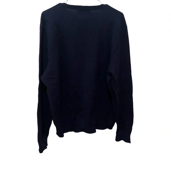 Polo by Ralph Lauren navy blue vintage 100% lamb wool - Picture 3 of 3